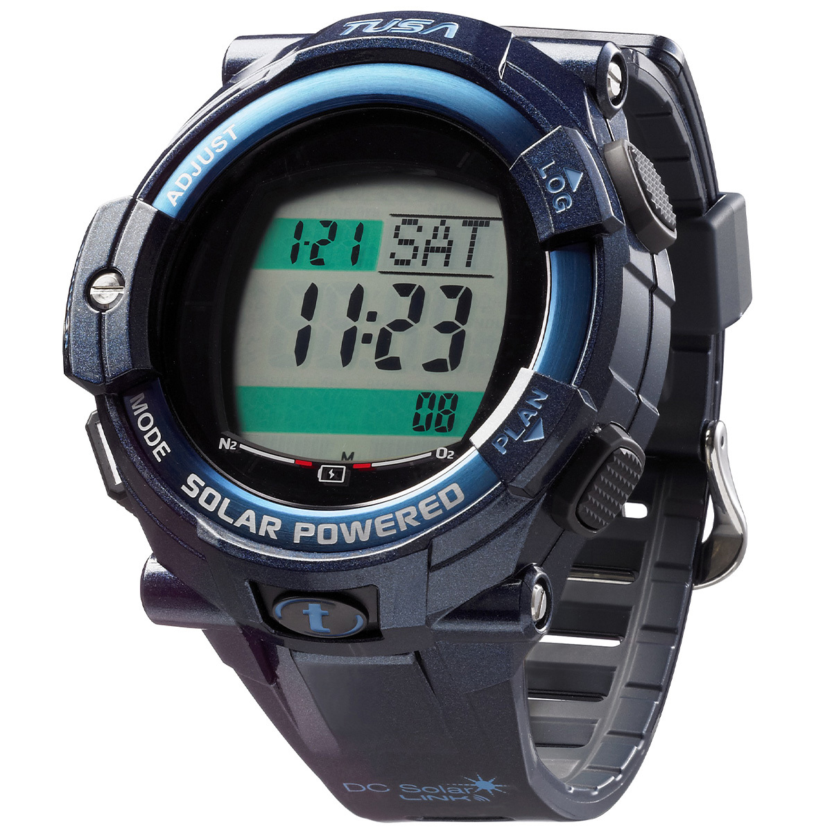 超人気ブティック Dive Link Solar DC IQ1204 TUSA Computer eBay | 時計
